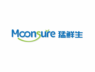 林思源的猛鮮生moonsurelogo設(shè)計