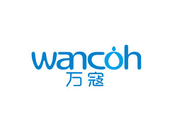 李賀的萬(wàn)寇/wancoh化妝品商標(biāo)logo設(shè)計(jì)