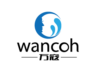 張俊的萬(wàn)寇/wancoh化妝品商標(biāo)logo設(shè)計(jì)