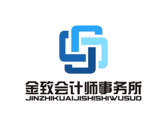 陳國偉的蘇州金致會計師事務(wù)所logo設(shè)計