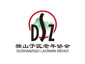 黃安悅的克拉瑪依市獨(dú)山子區(qū)老年協(xié)會標(biāo)志logo設(shè)計(jì)