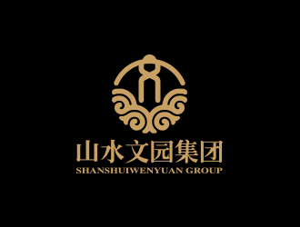 孫金澤的山水文園集團logo設(shè)計