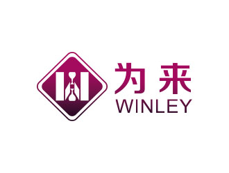 朱紅娟的為來白酒品牌logologo設計