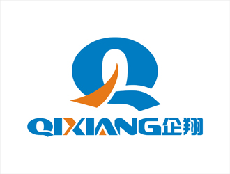 周都響的企翔 QIXIANGlogo設(shè)計