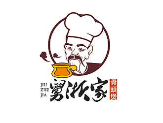 盛銘的舅浙家特色餐飲logologo設(shè)計