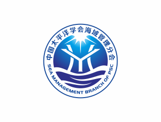 何嘉健的海域管理分會徽章logologo設(shè)計(jì)