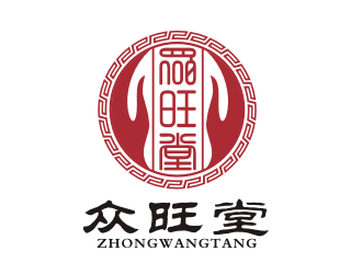 李杰的眾旺堂logo設計