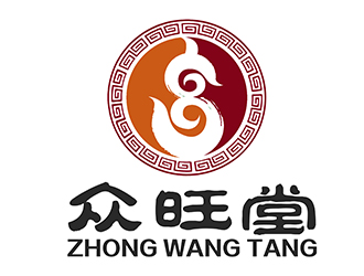 潘樂的眾旺堂logo設計