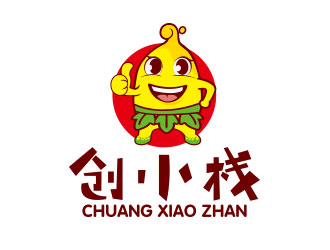 向正軍的創(chuàng)小棧保健品動物卡通熊logo設計logo設計