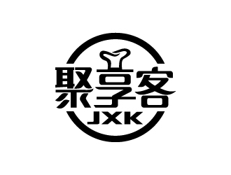 張俊的聚享客 JXKlogo設(shè)計