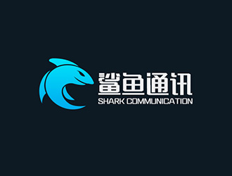 吳曉偉的鯊魚通訊公司LOGOlogo設(shè)計