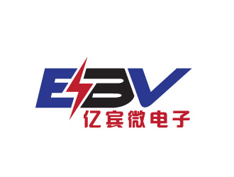 曉熹的深圳市億賓微電子有限公司 英文簡稱EBVlogo設(shè)計