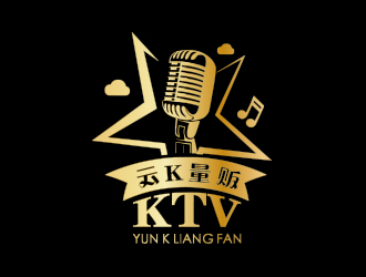 孫金澤的云K量販KTVlogo設(shè)計