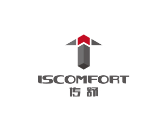 黃安悅的ISCOMFORT/傳舒高端內衣商標設計logo設計