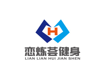 周金進(jìn)的戀煉薈健身logo設(shè)計