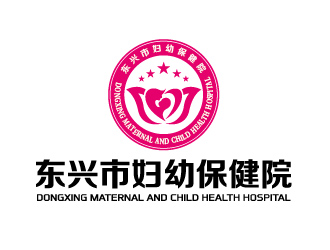 李冬冬的東興市婦幼保健院logo設(shè)計