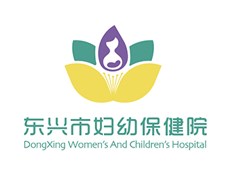 劉嬌嬌的東興市婦幼保健院logo設(shè)計