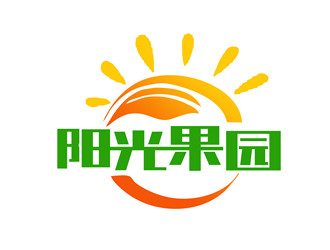 朱兵的陽光果園水果鮮花logo設(shè)計(jì)logo設(shè)計(jì)