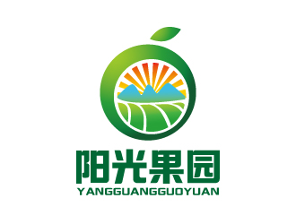 張俊的陽光果園水果鮮花logo設(shè)計(jì)logo設(shè)計(jì)