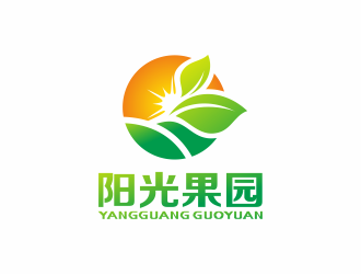 何嘉健的陽光果園水果鮮花logo設(shè)計(jì)logo設(shè)計(jì)