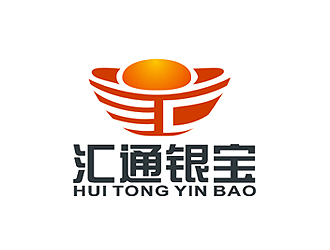 盛銘的品牌名稱：匯通銀寶/公司名稱：深圳市寶盛源實業(yè)有限公司logo設計