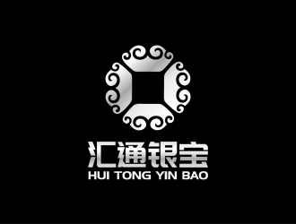 安冬的品牌名稱：匯通銀寶/公司名稱：深圳市寶盛源實業(yè)有限公司logo設計