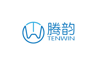 曾萬勇的Tenwin 騰韻logo設計