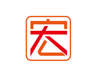 胡廣強(qiáng)的logo設(shè)計(jì)