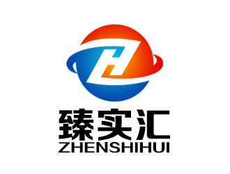 臻實匯logo設(shè)計