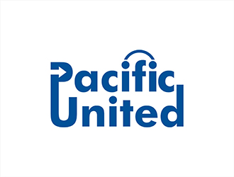 周都響的Pacific United英文國際貿(mào)易logologo設(shè)計(jì)