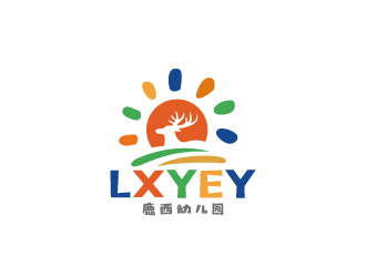 周金進的溫州市洞頭區(qū)鹿西幼兒園logo設計