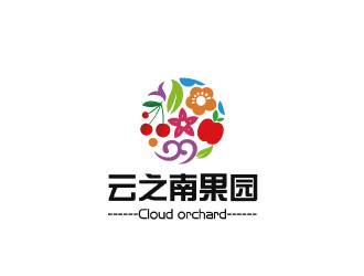 周金進的云之南果園CLOUD ORCHARDlogo設計