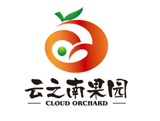 向正軍的云之南果園CLOUD ORCHARDlogo設計