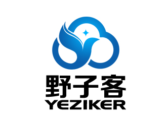 余亮亮的野子客 拼音yeziker零售商標設(shè)計logo設(shè)計