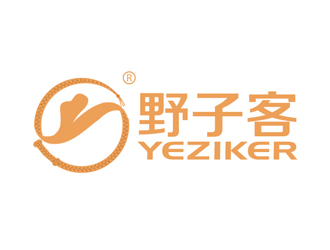 野子客 拼音yeziker零售商標設(shè)計logo設(shè)計