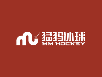 孫金澤的猛犸冰球（MM HOCKEY）logo設(shè)計(jì)