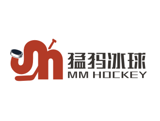 李杰的猛犸冰球（MM HOCKEY）logo設(shè)計(jì)