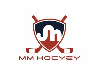 劉小勇的猛犸冰球（MM HOCKEY）logo設(shè)計(jì)