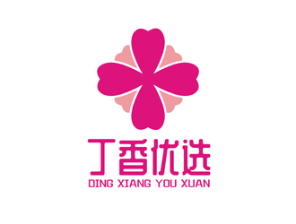 譚家強的丁香優(yōu)選精品社交電商品牌logologo設計