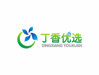 何嘉健的丁香優(yōu)選精品社交電商品牌logologo設計