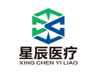 向正軍的吉林省星辰醫(yī)療科技有限公司logo設(shè)計