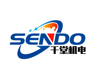 余亮亮的SENDO/東莞市千堂機電設備有限公司logo設計