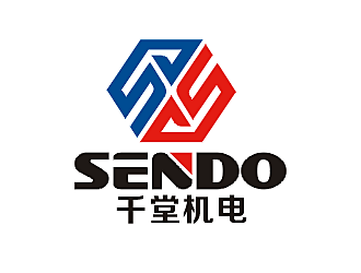 勞志飛的SENDO/東莞市千堂機電設備有限公司logo設計