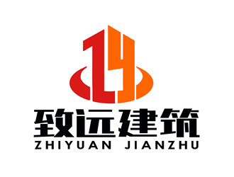 朱兵的建筑防水工程單色logologo設計