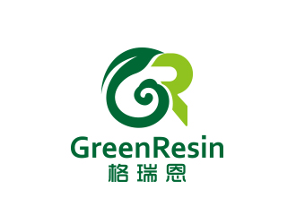 黃安悅的格瑞恩（GreenResin）logo設(shè)計