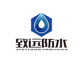 孫金澤的建筑防水工程單色logologo設計