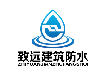 余亮亮的建筑防水工程單色logologo設計