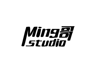 張俊的Ming哥studiologo設(shè)計