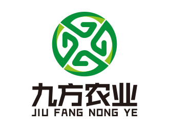 向正軍的廣東九方農業(yè)開發(fā)有限公司logo設計