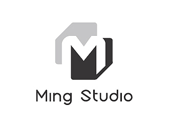 彭波的Ming哥studiologo設(shè)計